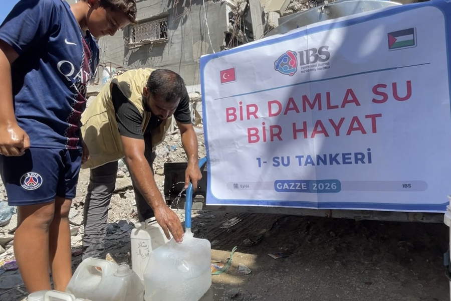 GAZZELİ KARDEŞLERİMİZE TEMİZ SU YARDIMI!